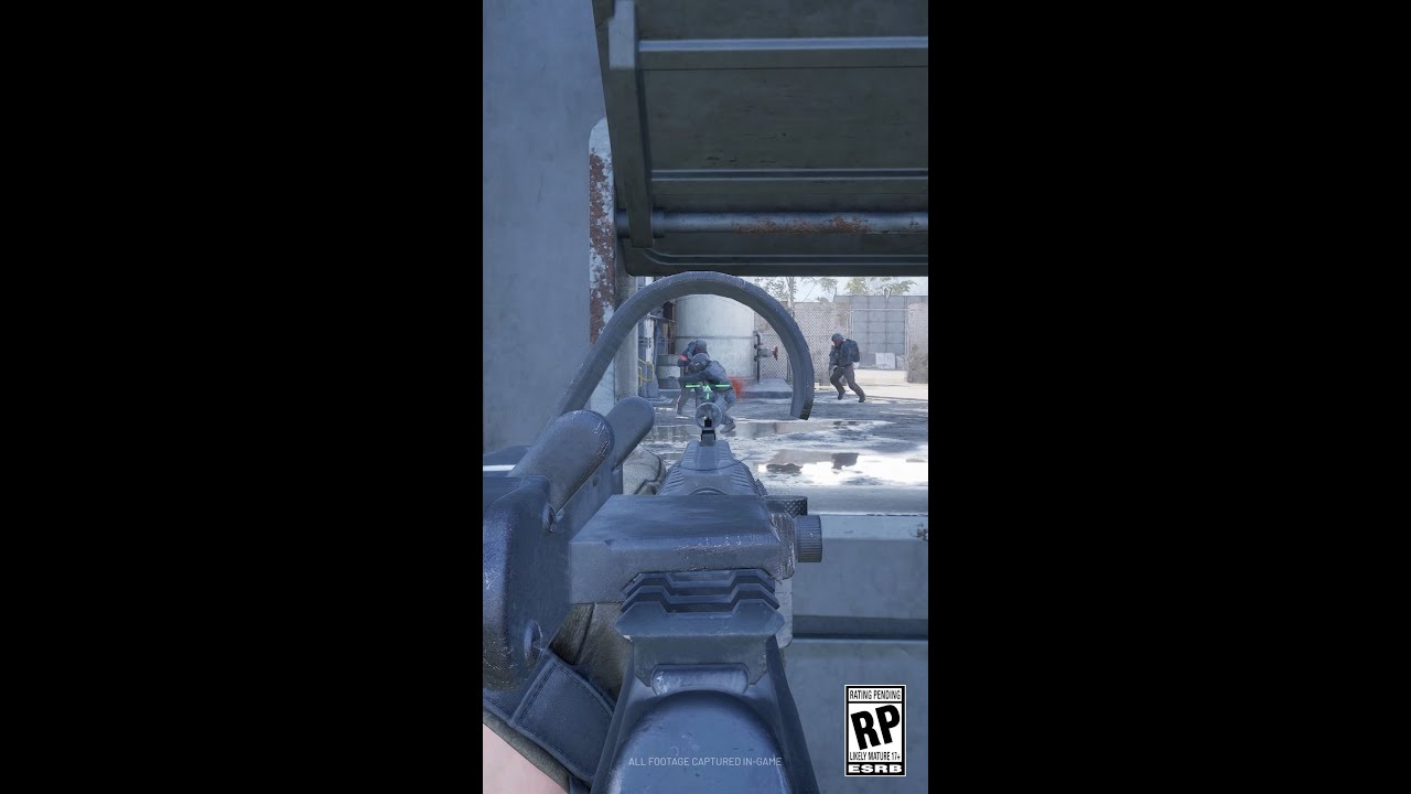Official WARDOGS environment used to introduce the weapons comparison category.